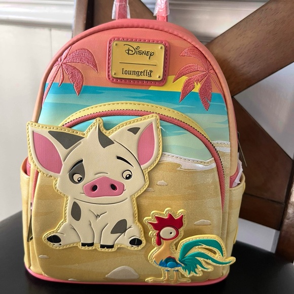Disney Loungefly Pua & HeiHei Mini Backpack - Picture 2 of 4